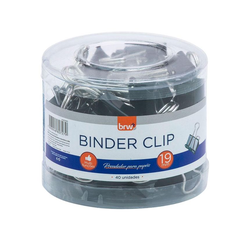 Grampomol Binder Clip 19mm Bd1940 Brw