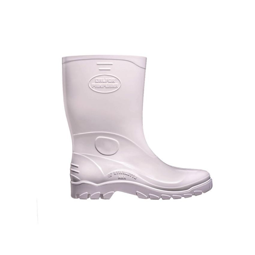 Bota Pvc Antiderrapante Stivaletto Max Branca Tam 33/4 ca 44617 Calfor