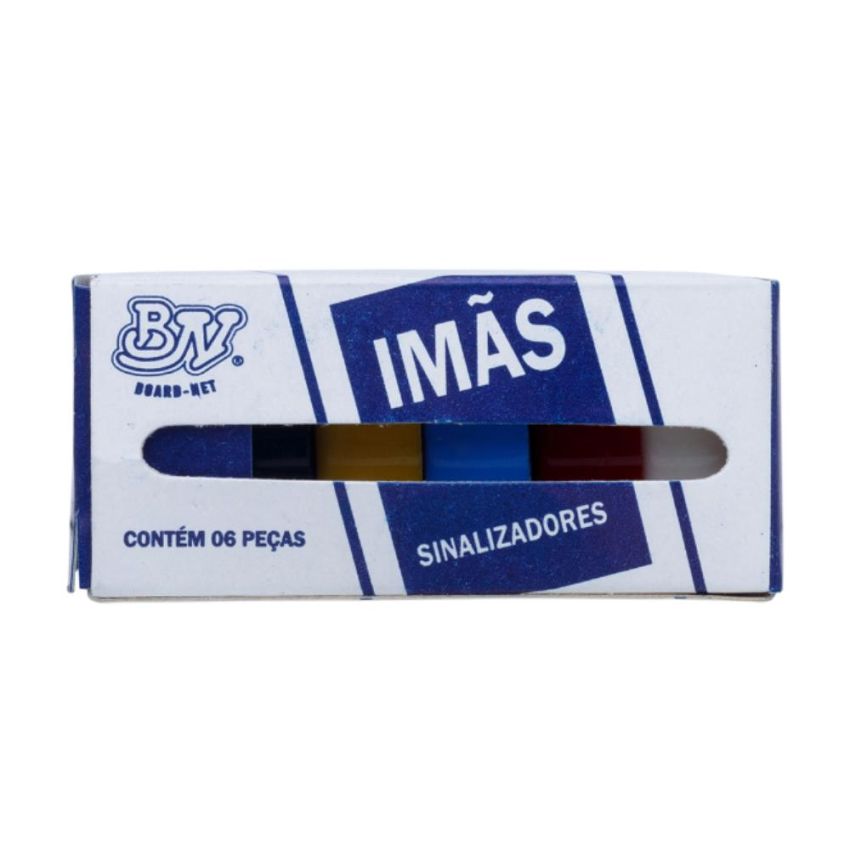 Ima Plastico Diam.2cm cx C/6 Cores Sortidas  Board Net