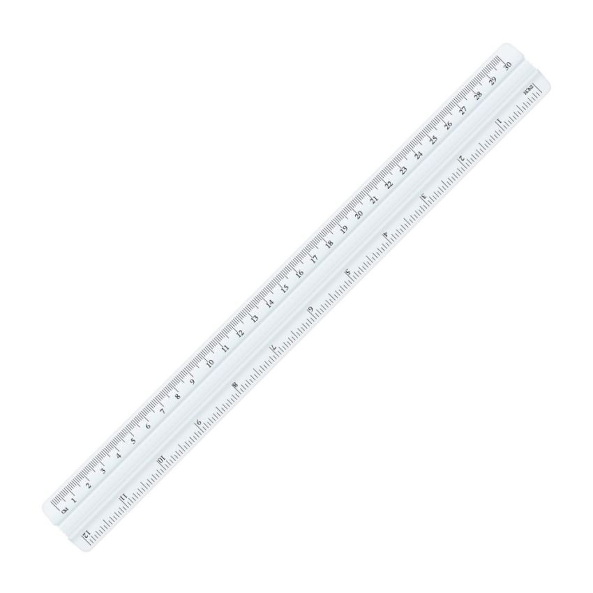 Regua Aluminio 30cm  Cis