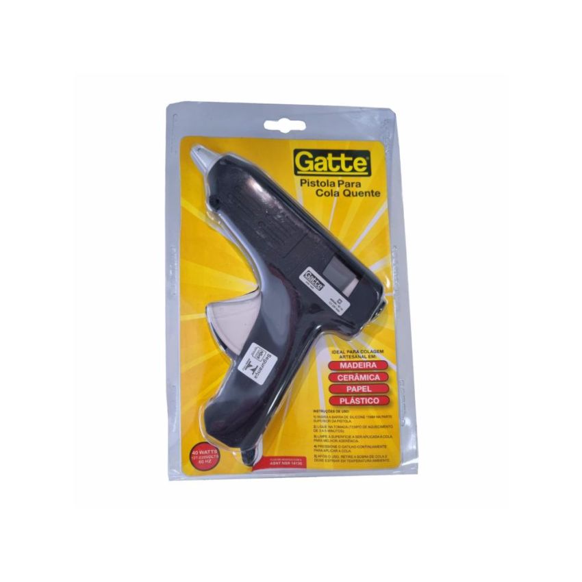 Aplicador de Cola Quente Grande 40w 4008 Gatte