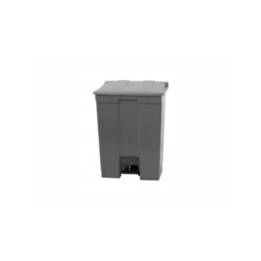 Lixeira Com Pedal pp Cinza 15l Cp15cz Bralimpia