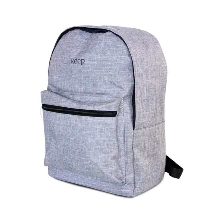 Mochila Colors Cinza Bo432 Keep