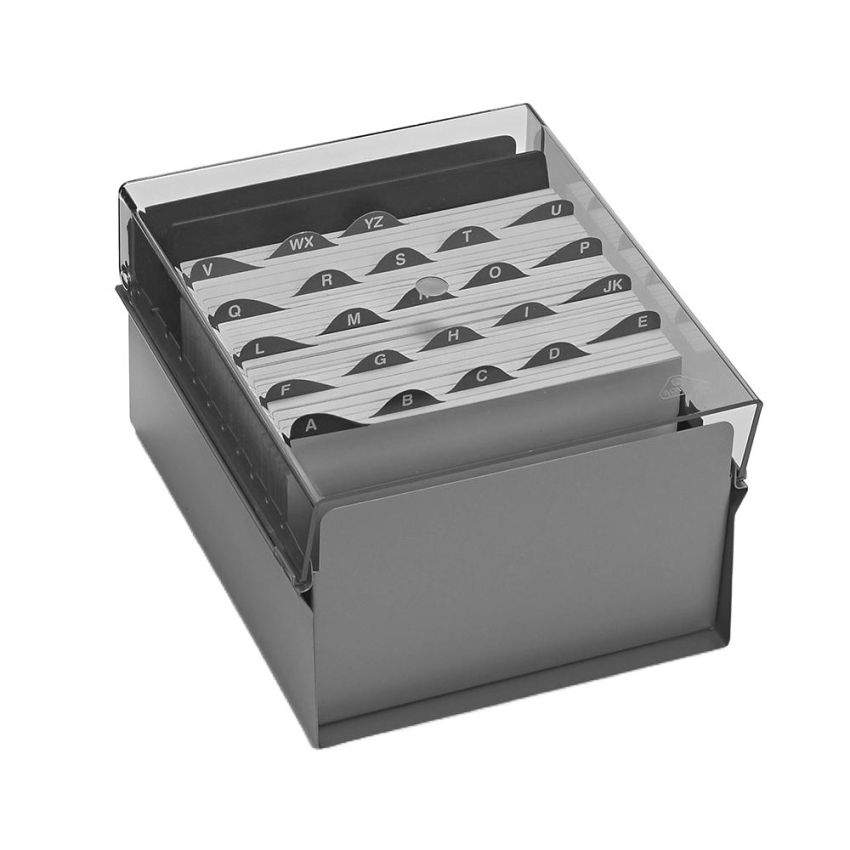 Fichario p/ Fichas 5x8 Sem Indice Fume 913 Acrimet