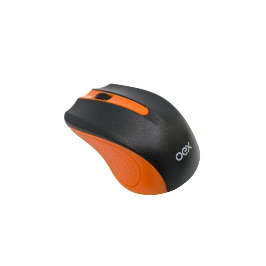 Mouse Optico S/fio 3 Botoes Usb Ms404 Laranja 48.5808 Oex