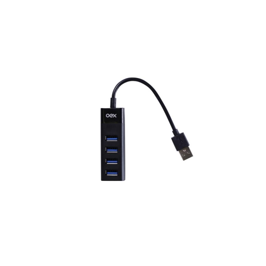 Hub Usb 4 Portas Hb102 Preto 48.8104 Oex