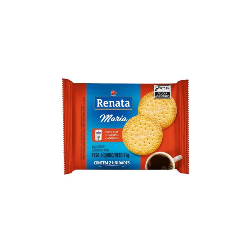 Biscoito Maria 11g cx c/ 180 Saches Renata