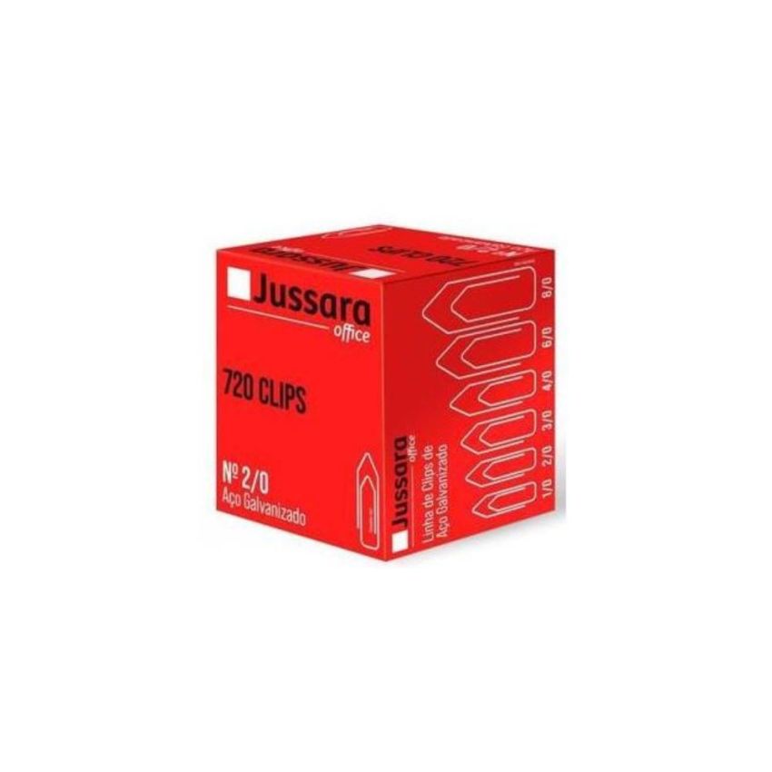 Clips n 2/0 (00) Galvanizado Linha Leve C/720 Clip02 Cxg Jussara