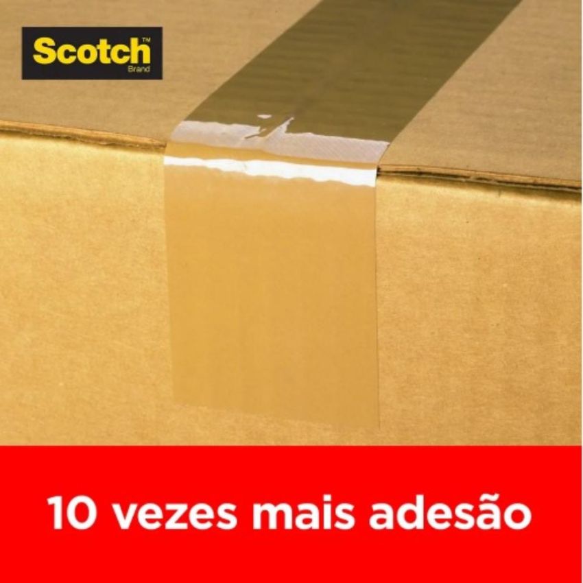Fita Adesiva de Empacotamento Scotch 45mm x 45m Transparente 5802 3m