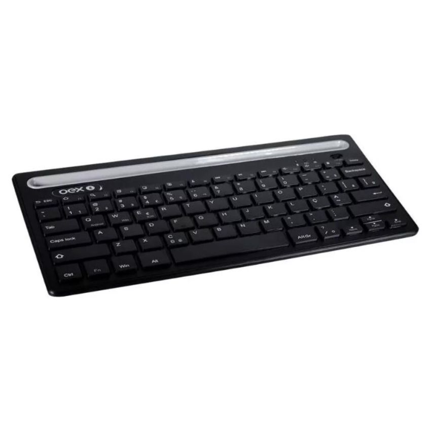 Teclado S/fio Abnt2 Bluetooth Tc502 Preto 48.7241 Oex