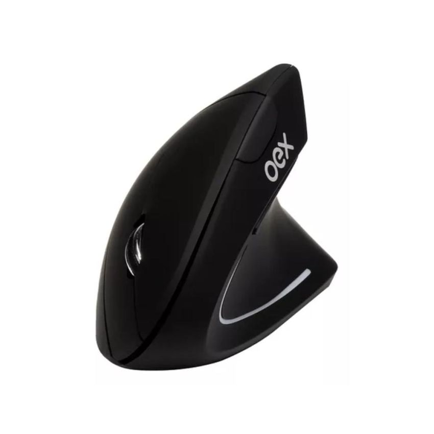 Mouse Optico Vertical 6 Botoes S/fio Usb Ms605 Preto 50.0038 Oex