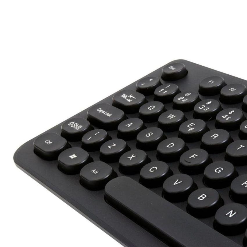 Kit Teclado + Mouse S/fio Usb Tm410 Preto Oex