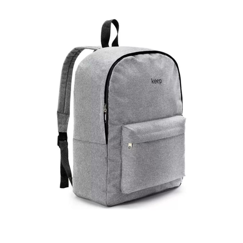 Mochila Colors Cinza Bo432 Keep