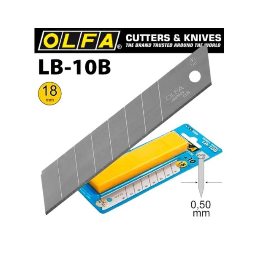 Lamina P/estilete Larga Lb-10 C/10  Olfa