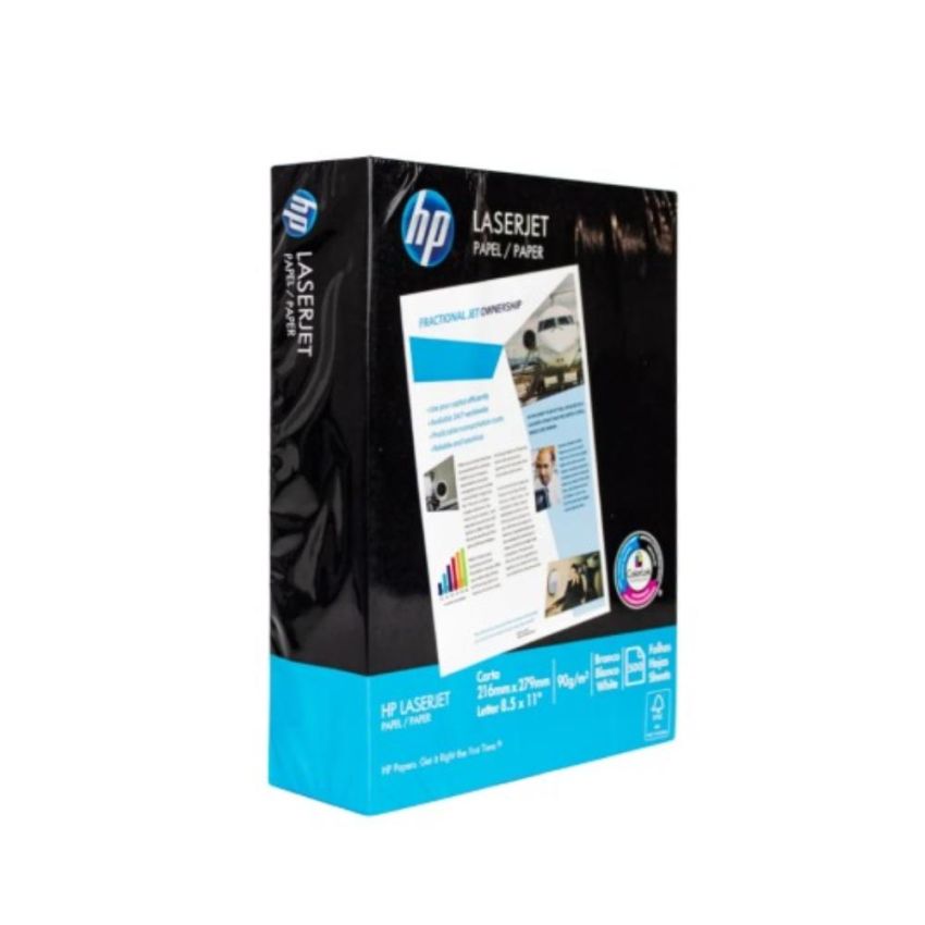 Papel Sulfite Para Impressao  hp Premium  Carta  90gr Branco 500 Folhas  Chamex