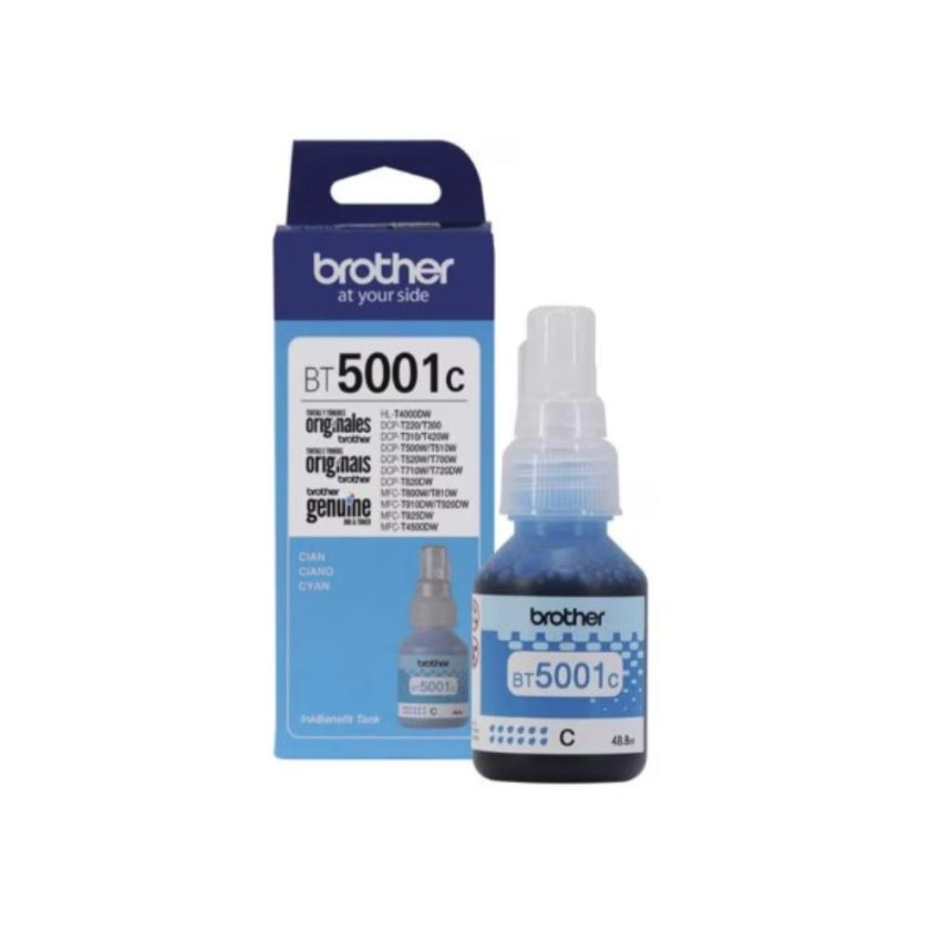 Garrafa de Tinta Ciano Bt5001c Brother