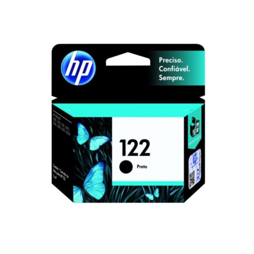 Cartucho de Tinta Original hp 122 Preto Ref Ch561hb  hp