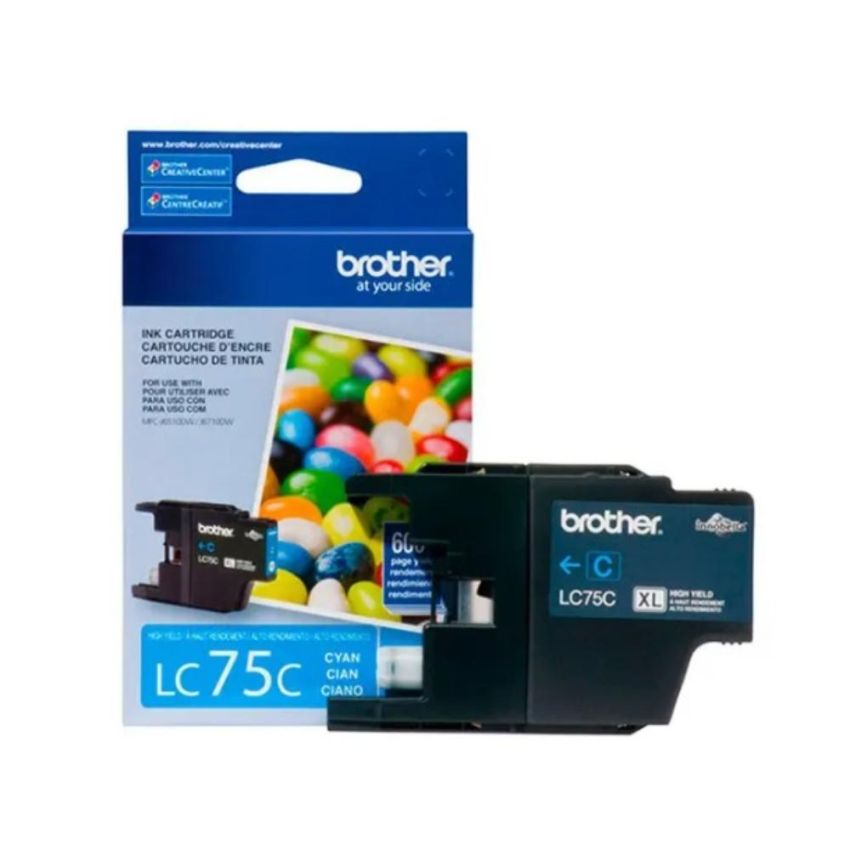 Cartucho Brother Lc75c Ciano  Brother