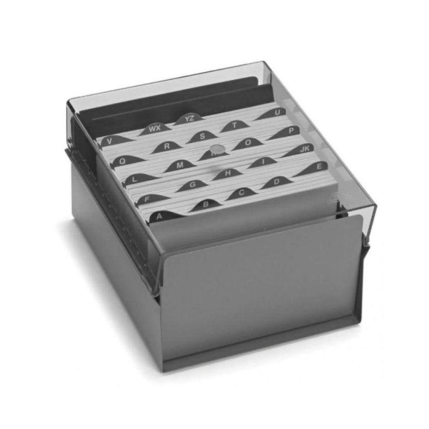 Fichario p/ Fichas 5x8 Sem Indice Fume 913 Acrimet