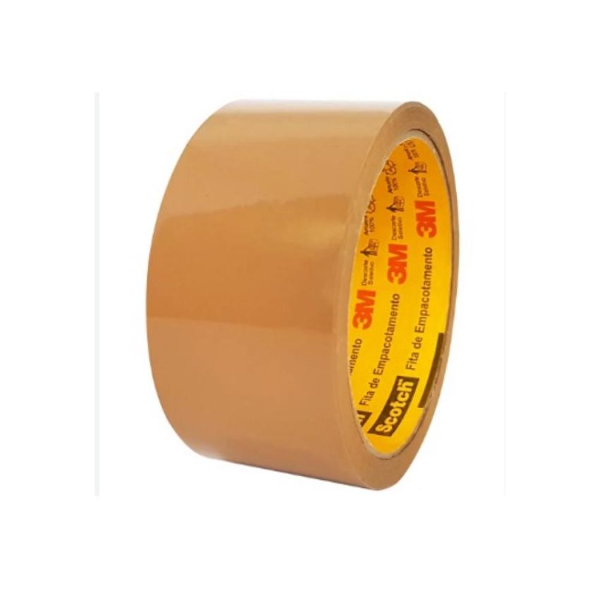 Fita Adesiva de Empacotamento Scotch 45mm x 45m Marrom 5802 3m