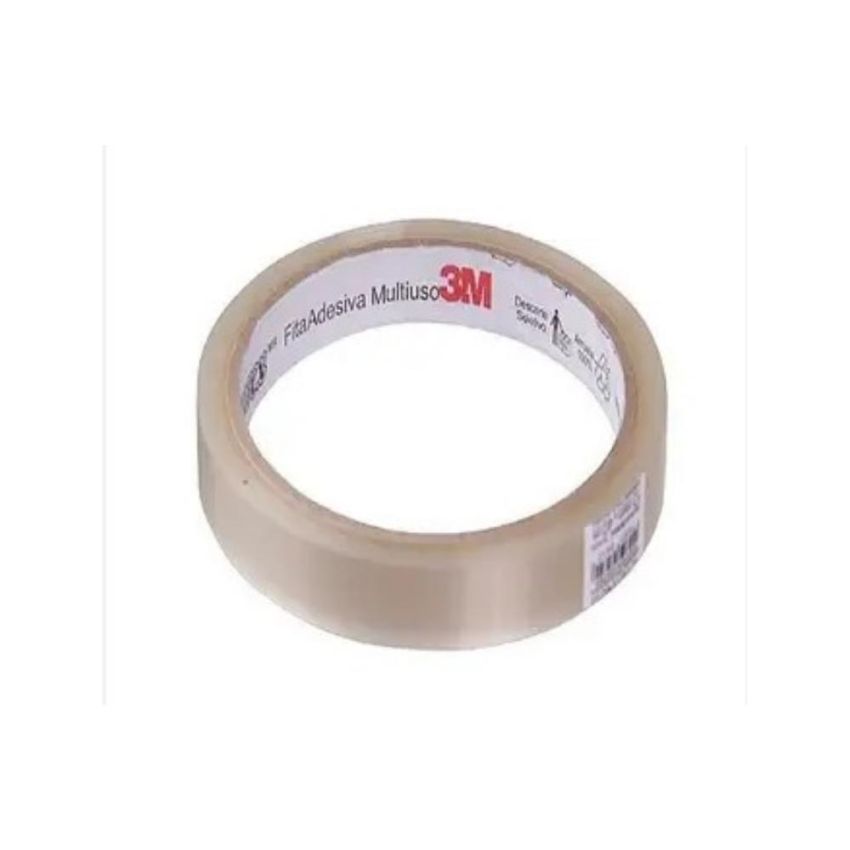 Fita Adesiva Durex 18mmx50m Transparente 3m