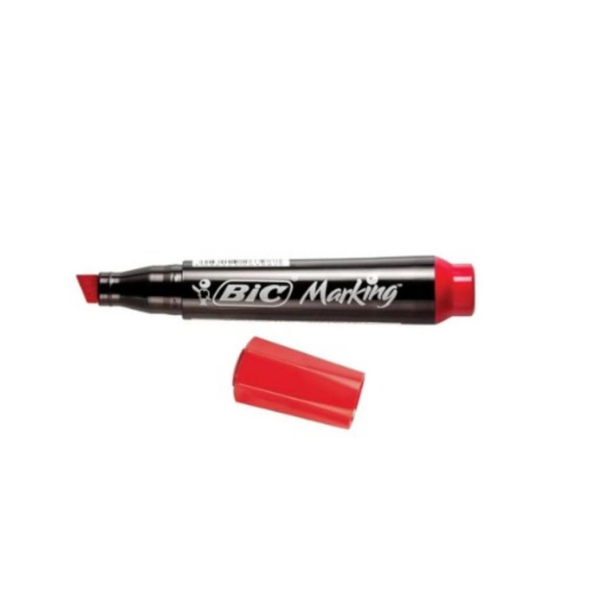 Marcador Permanente Recarregavel Marking 5,7mm Vermelho Bic