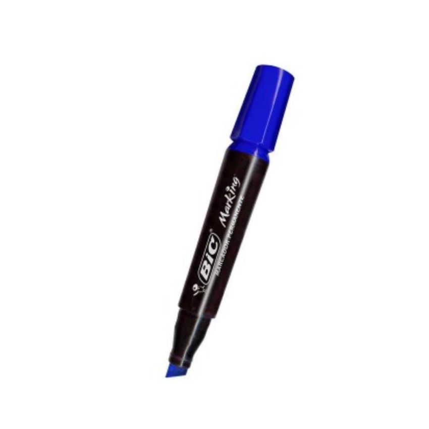 Marcador Permanente Recarregavel Marking 5,7mm Azul Bic