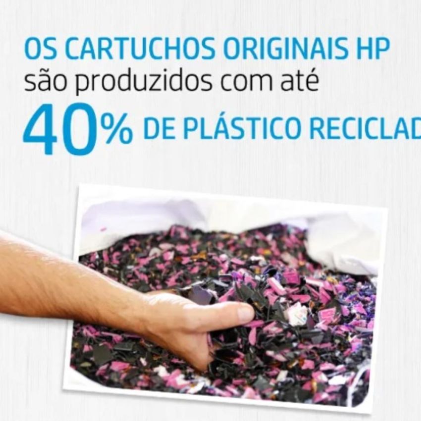 Cartucho de Tinta Original hp 60b Preto Everyday Ref Cc636wb hp