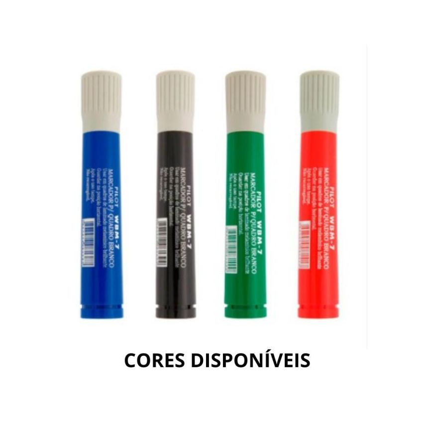 Marcador p/ Quadro Branco Wbm-7 4mm Preto Pilot