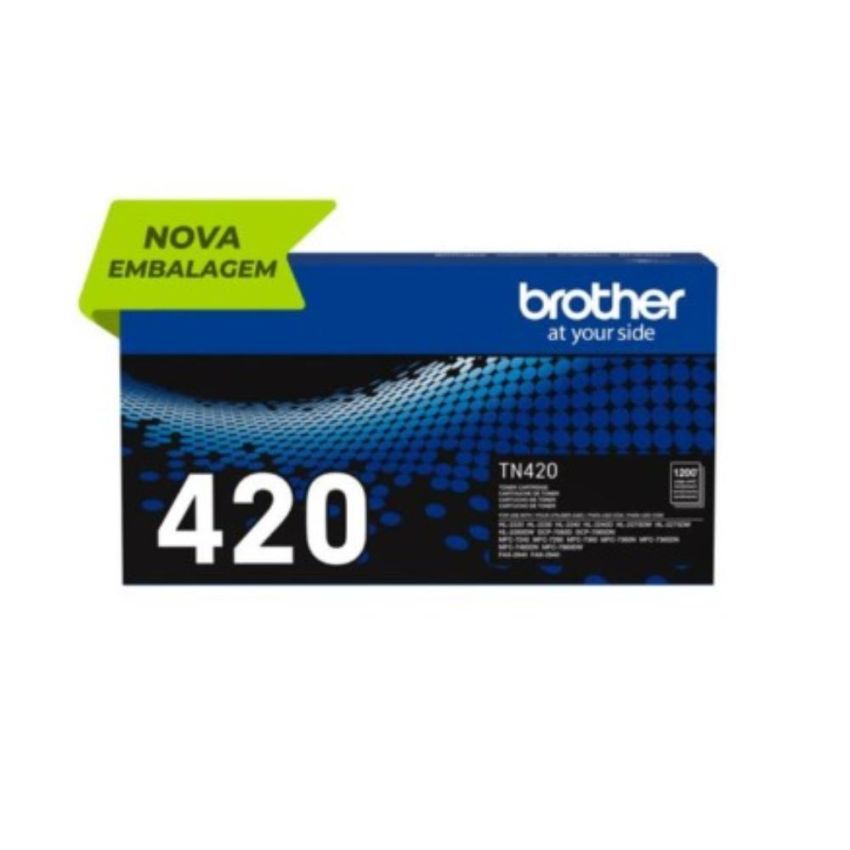Toner Brother Tn420 Preto  Brother