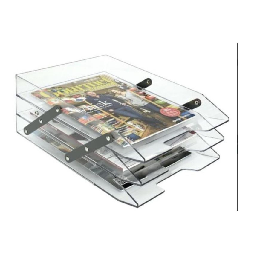 Caixa p/ Correspondencia Articulada Tripla Cristal 245 Acrimet