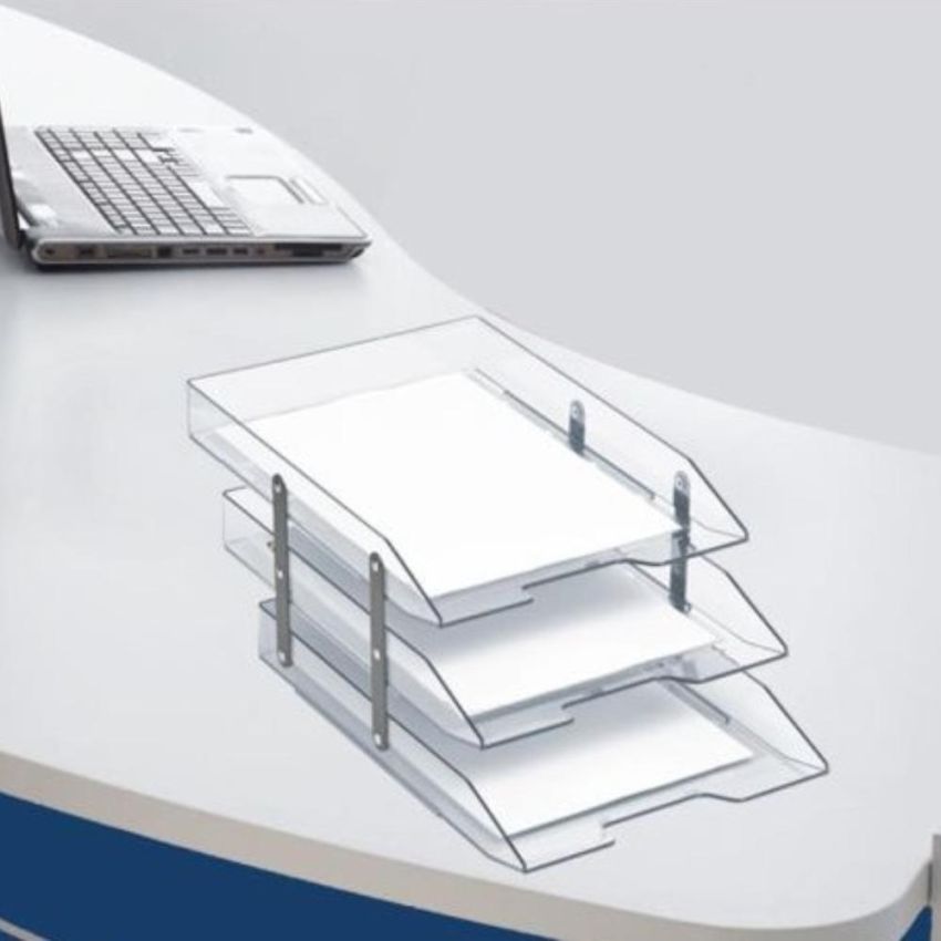 Caixa p/ Correspondencia Articulada Tripla Cristal 245 Acrimet