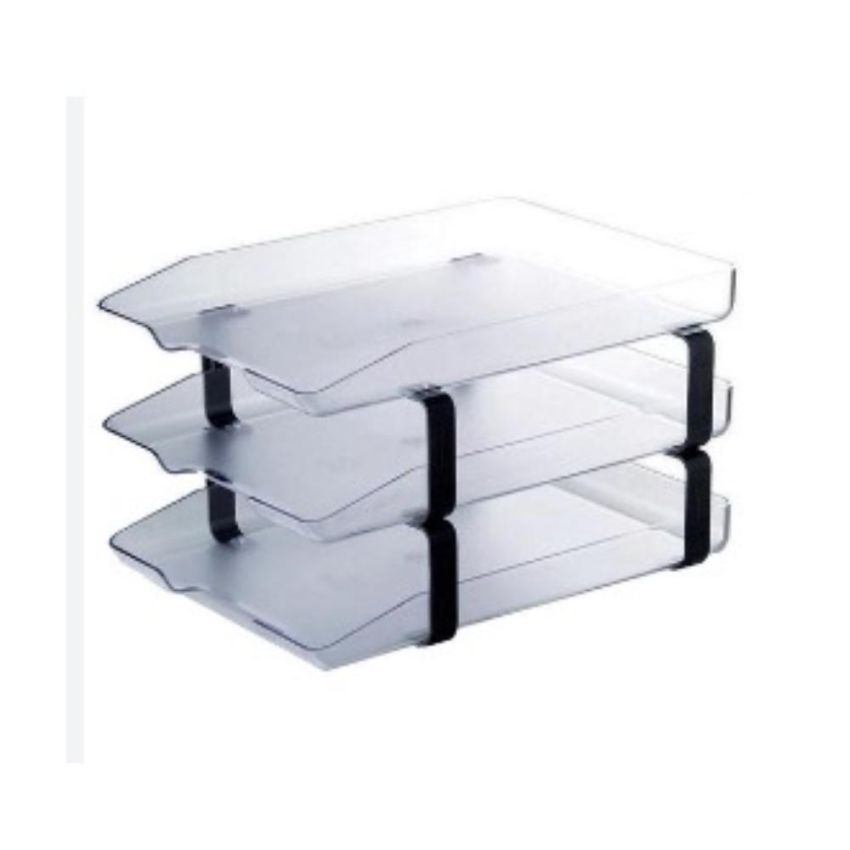 Caixa Correspondencia Tripla Fixa 945 Cristal  Acrimet