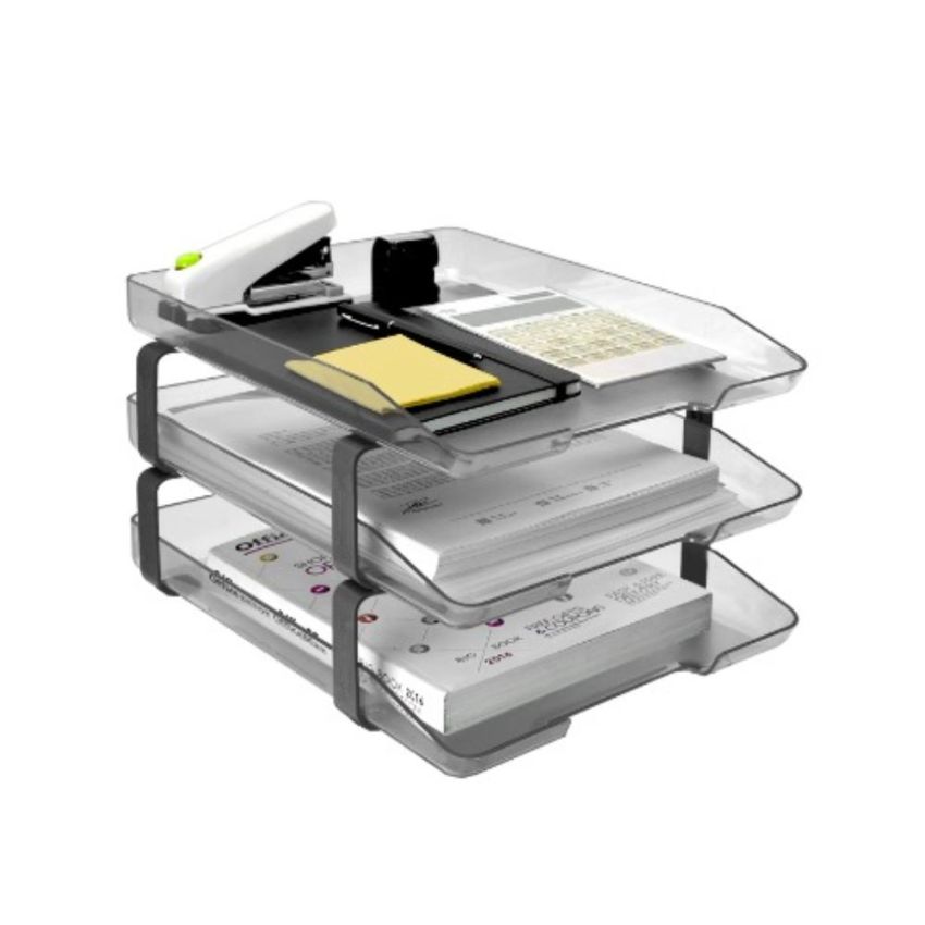 Caixa Correspondencia Tripla Fixa 945 Cristal  Acrimet