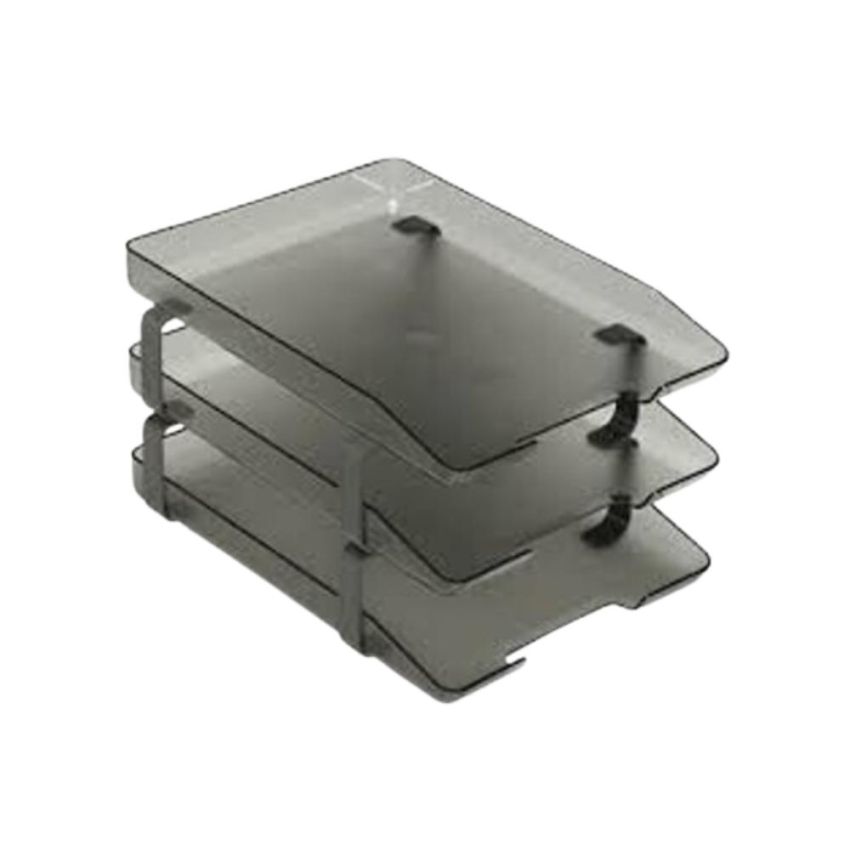 Caixa Correspondencia Tripla Fixa 945 Fume  Acrimet