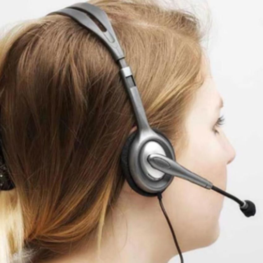 Headset C/fio Analogico Estereo p3 H111 Cinza Logitech