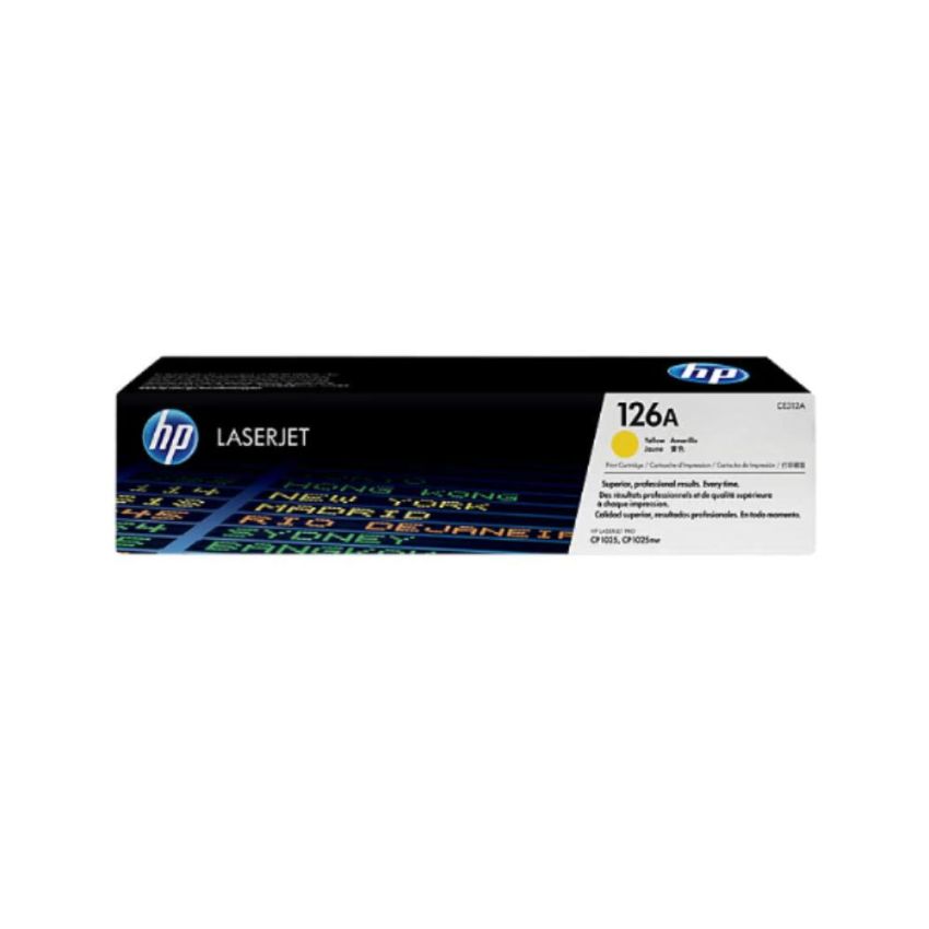 Toner Original hp 126a Amarelo Ref Ce312a hp
