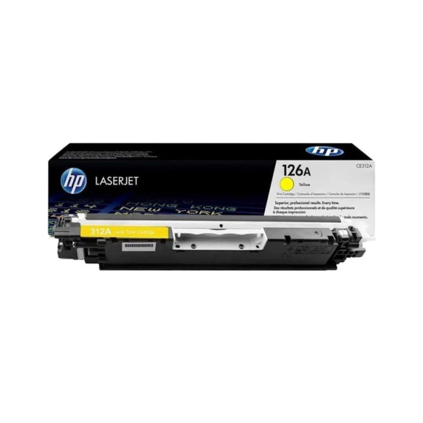 Toner Original hp 126a Amarelo Ref Ce312a hp