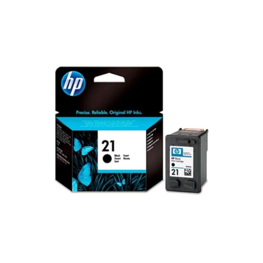 Cartucho de Tinta Original hp 21 Preto Ref C9351ab hp