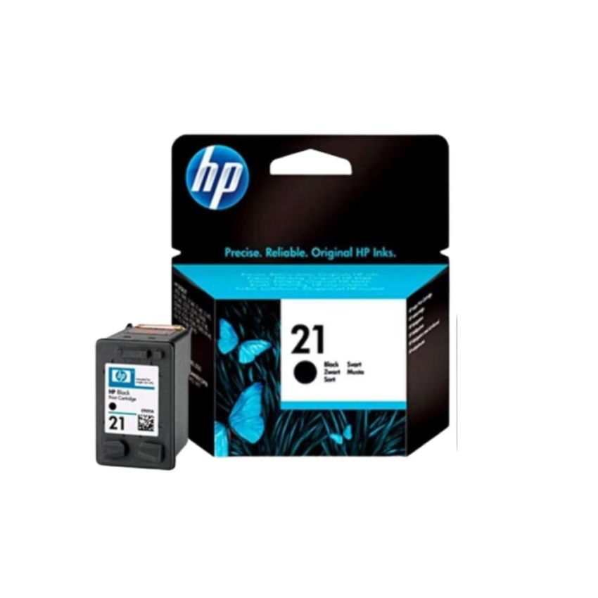 Cartucho de Tinta Original hp 21 Preto Ref C9351ab hp