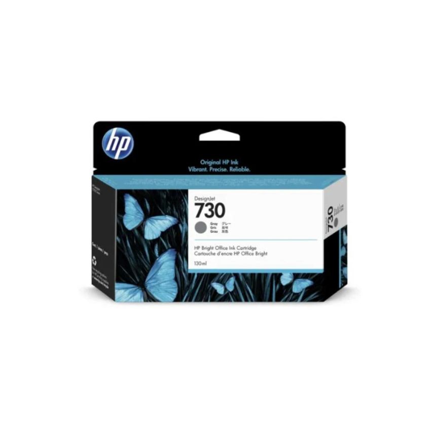 Cartucho de Tinta Original hp 730 Cinza Ref P2v66a hp