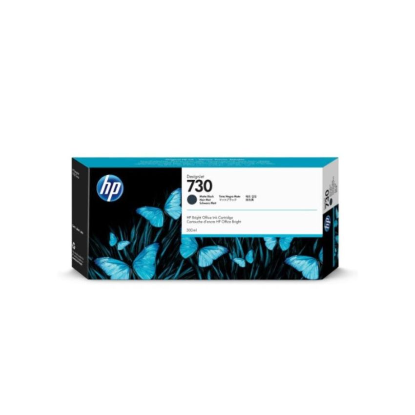 Cartucho de Tinta Original hp 730 Preto Fosco Alto Rendimento Ref P2v71a hp