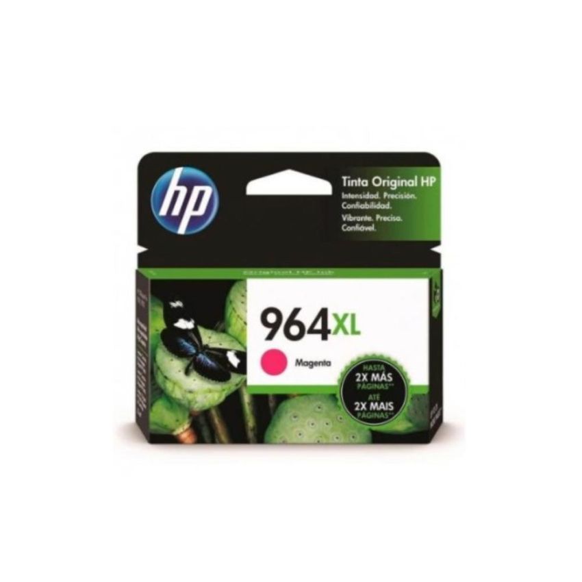 Cartucho de Tinta Original hp 964xl Magenta Alto Rendimento Ref. 3ja55al hp