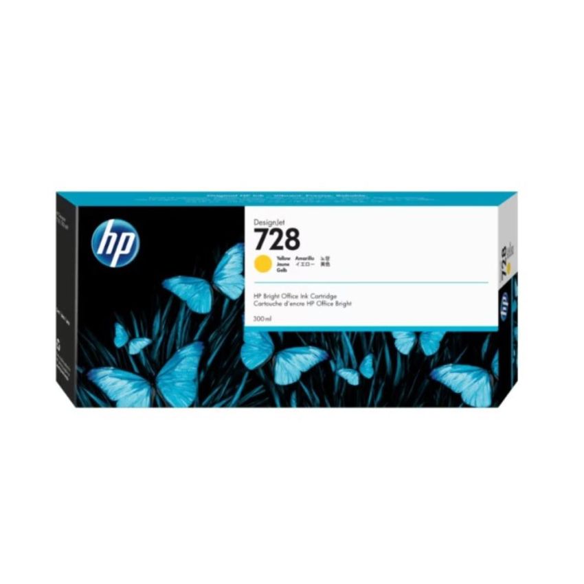 Cartucho de Tinta Original hp 728 Amarelo Ref F9k15a hp