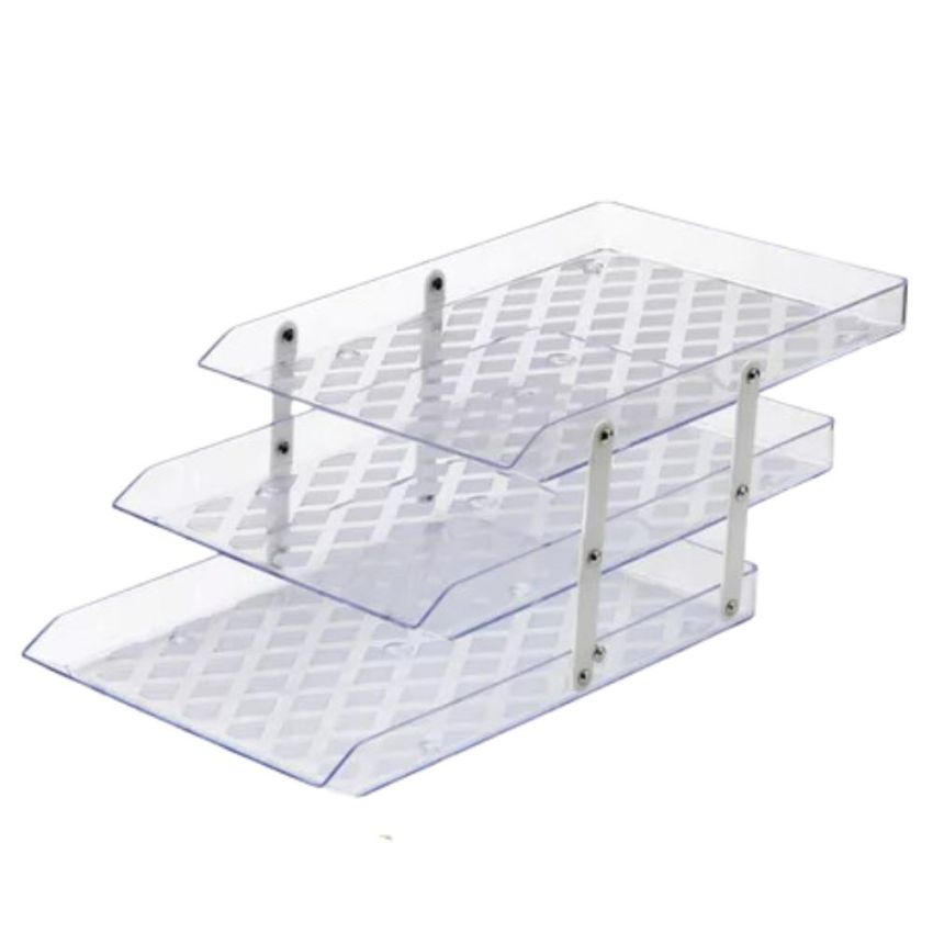 Caixa Correspondencia Tripla Fixa Cristal Ref 10050015  Waleu