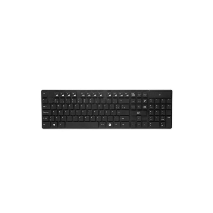 Kit Teclado + Mouse S/fio Teclas Flutuantes Usb Tc251 Preto Multilaser