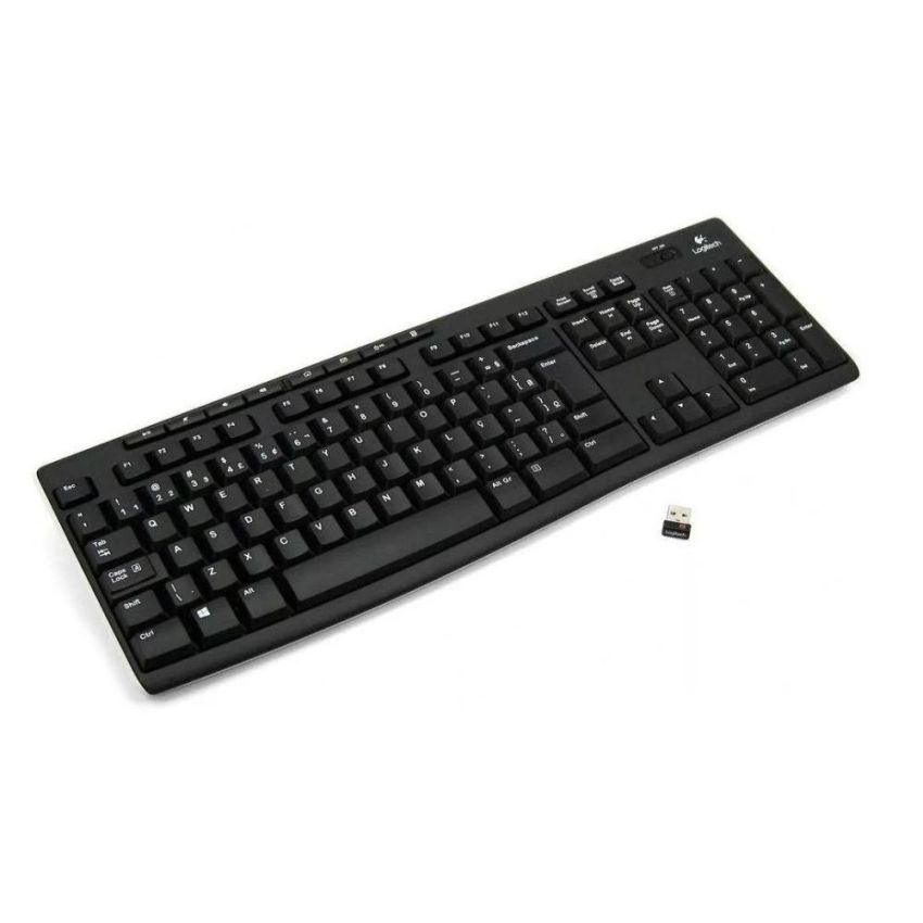 Teclado S/fio Usb K270 Preto Logitech