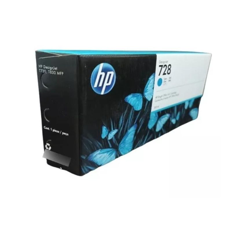 Cartucho de Tinta Original hp 728 Ciano Ref F9k17a hp