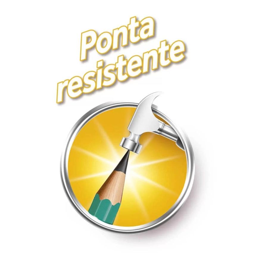 Caixa 72 Lápis Bic Evolution Hexagonal 2HB