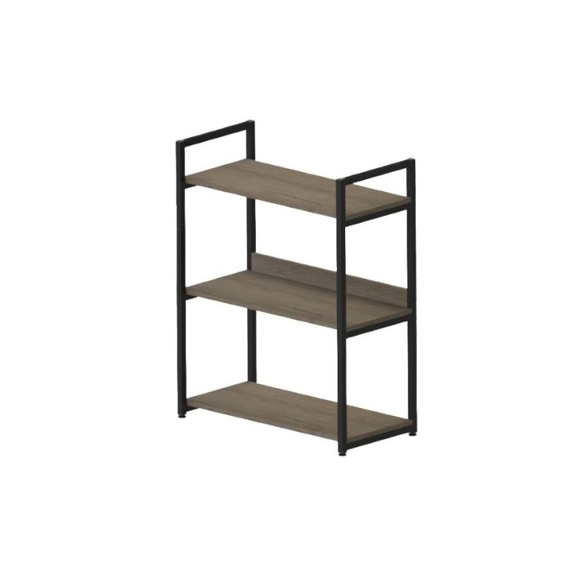 Estante Industrial Urbana 3 Prateleiras Preto/mel 5223 Multivisão